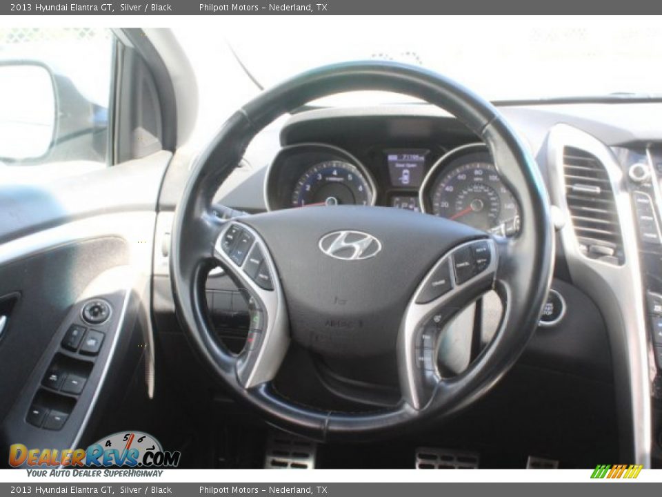 2013 Hyundai Elantra GT Silver / Black Photo #21