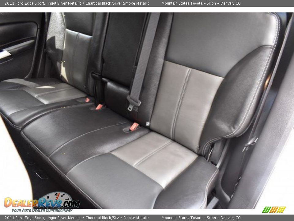 2011 Ford Edge Sport Ingot Silver Metallic / Charcoal Black/Silver Smoke Metallic Photo #21