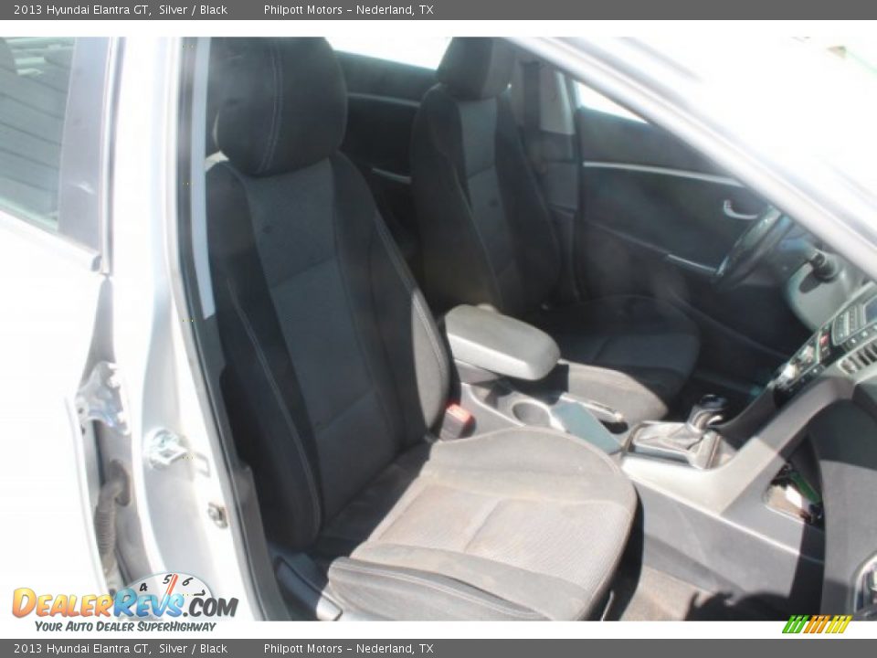 2013 Hyundai Elantra GT Silver / Black Photo #26