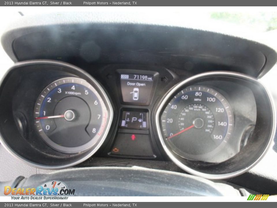 2013 Hyundai Elantra GT Silver / Black Photo #27