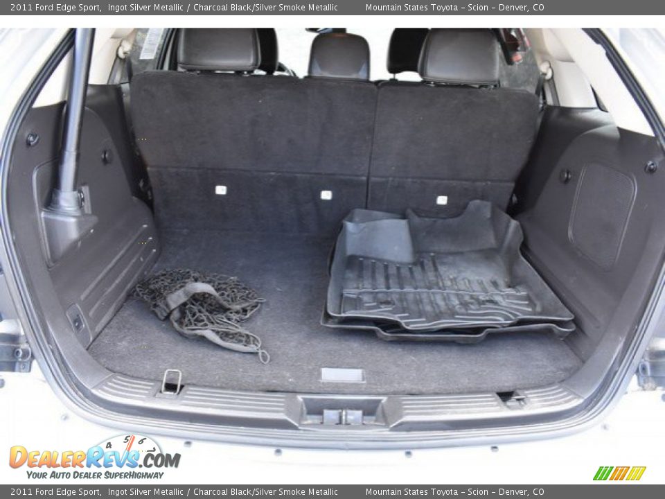 2011 Ford Edge Sport Ingot Silver Metallic / Charcoal Black/Silver Smoke Metallic Photo #26