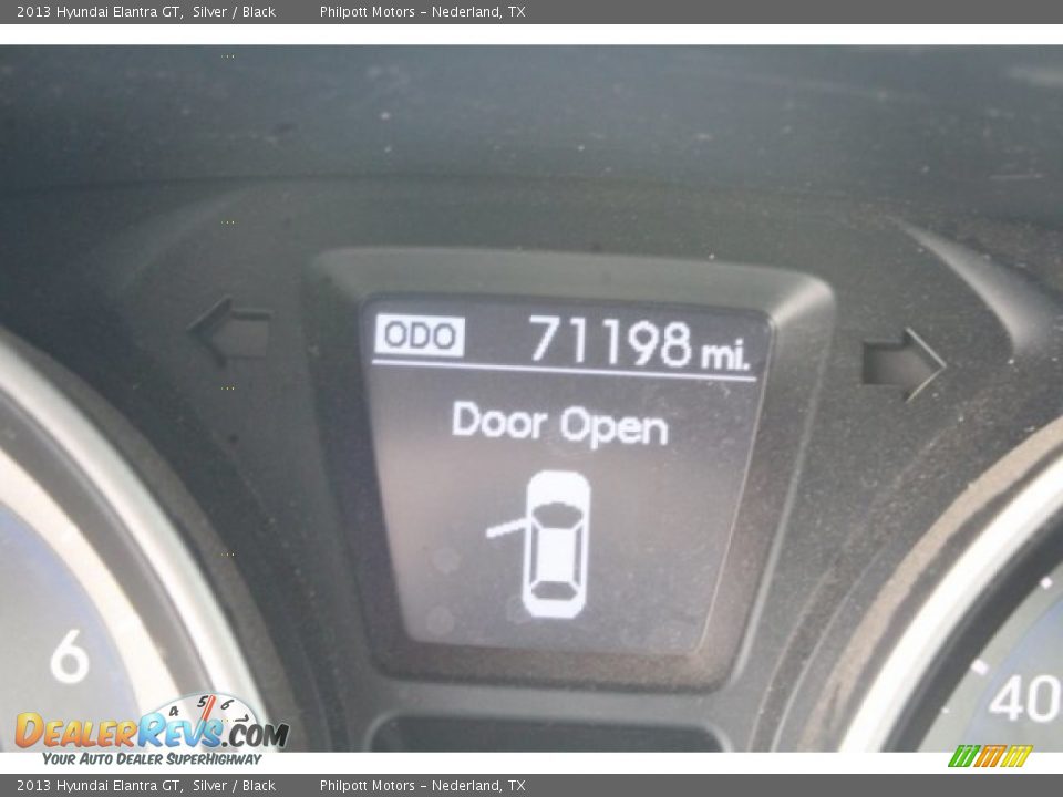 2013 Hyundai Elantra GT Silver / Black Photo #28