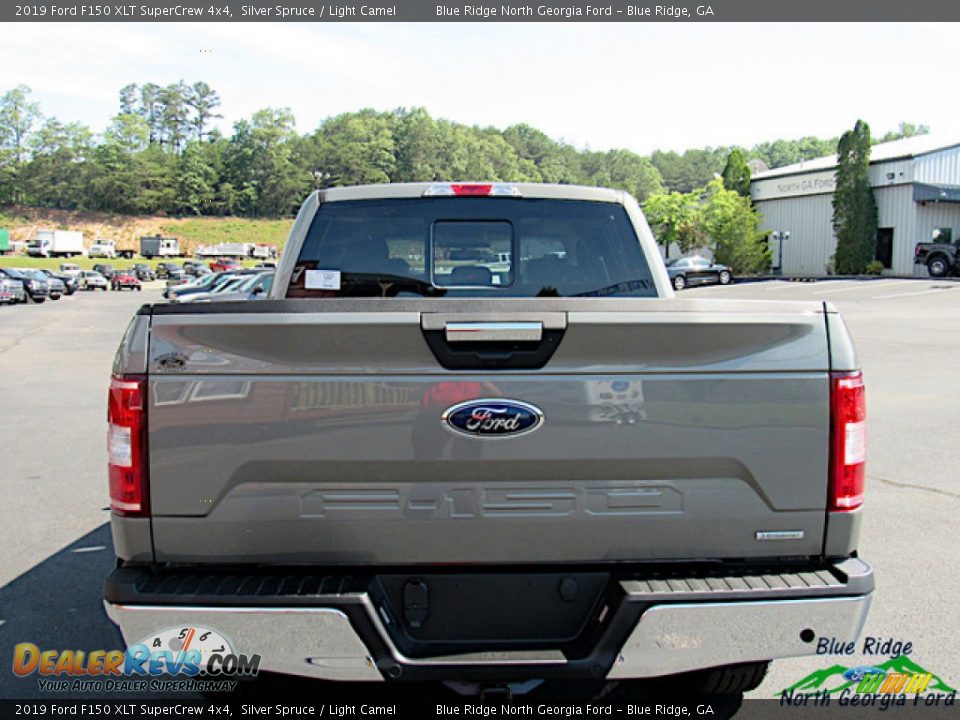 2019 Ford F150 XLT SuperCrew 4x4 Silver Spruce / Light Camel Photo #4