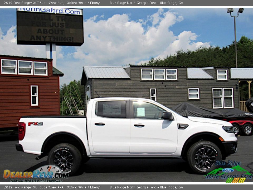 2019 Ford Ranger XLT SuperCrew 4x4 Oxford White / Ebony Photo #6