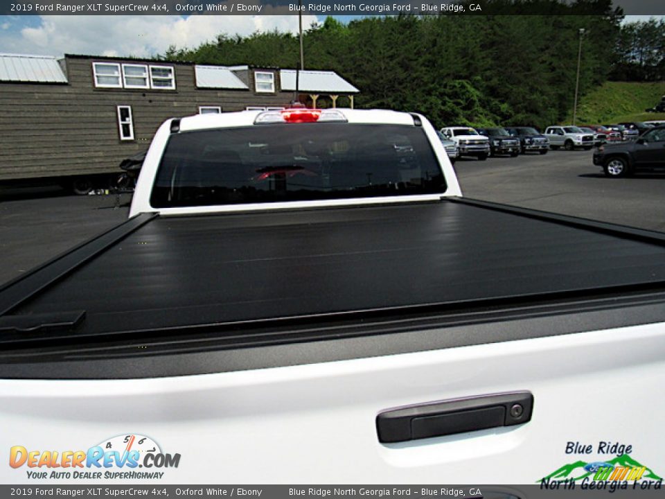 2019 Ford Ranger XLT SuperCrew 4x4 Oxford White / Ebony Photo #14