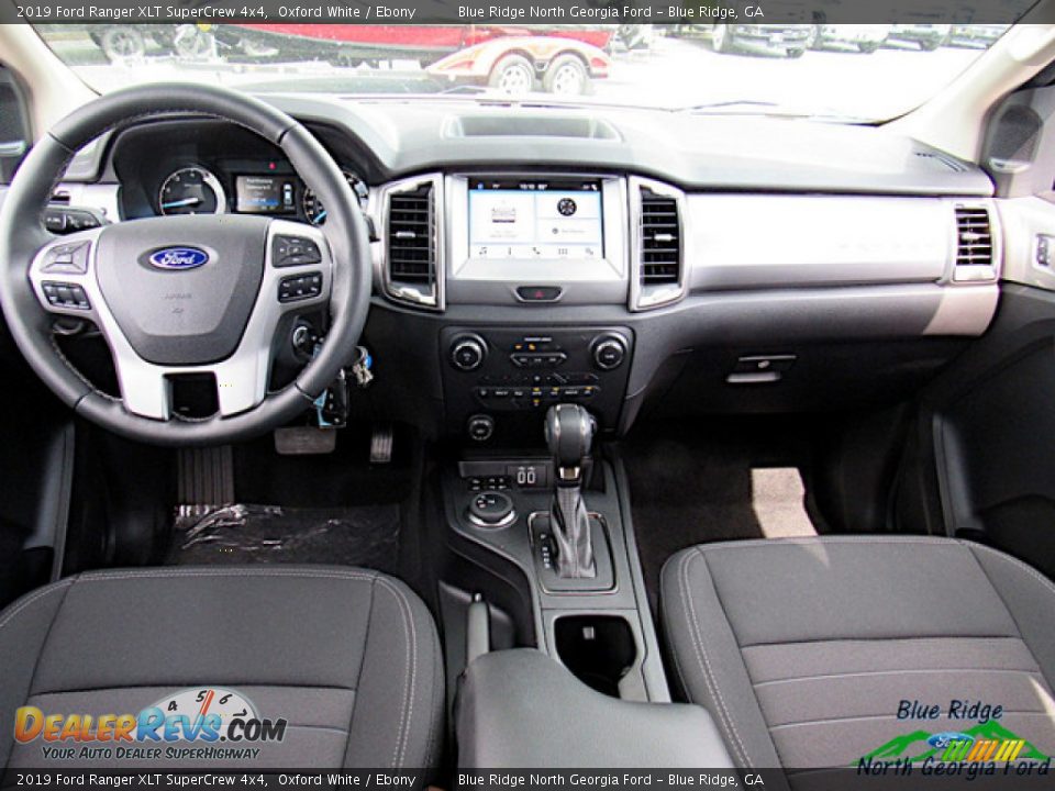 2019 Ford Ranger XLT SuperCrew 4x4 Oxford White / Ebony Photo #16