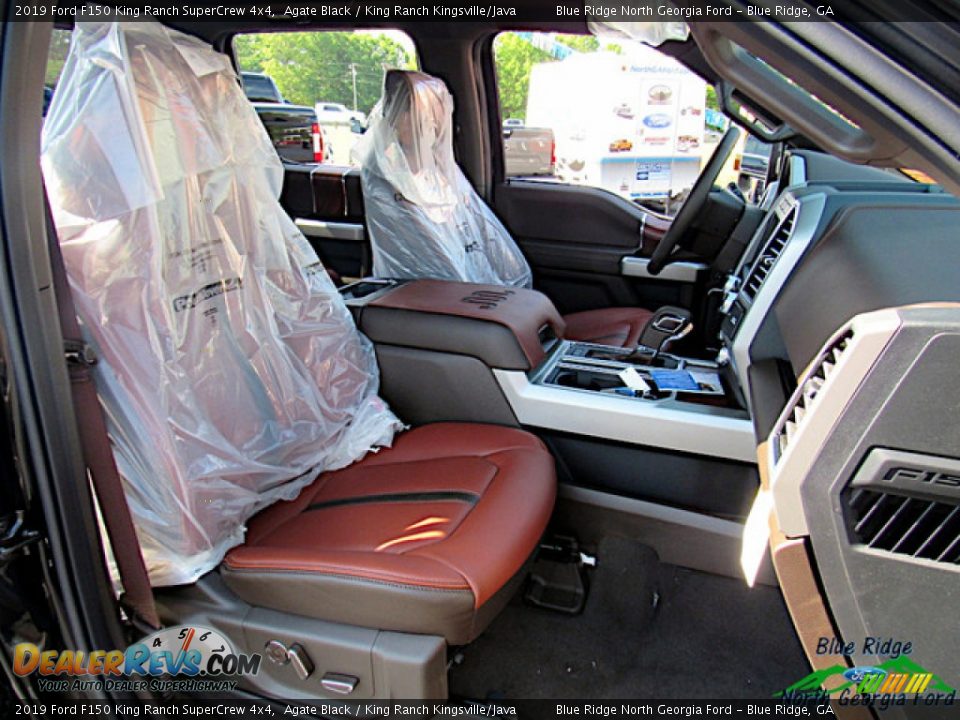2019 Ford F150 King Ranch SuperCrew 4x4 Agate Black / King Ranch Kingsville/Java Photo #11