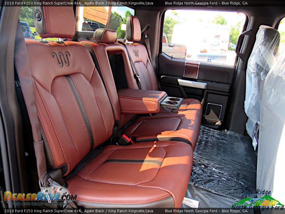 2019 Ford F150 King Ranch SuperCrew 4x4 Agate Black / King Ranch Kingsville/Java Photo #12