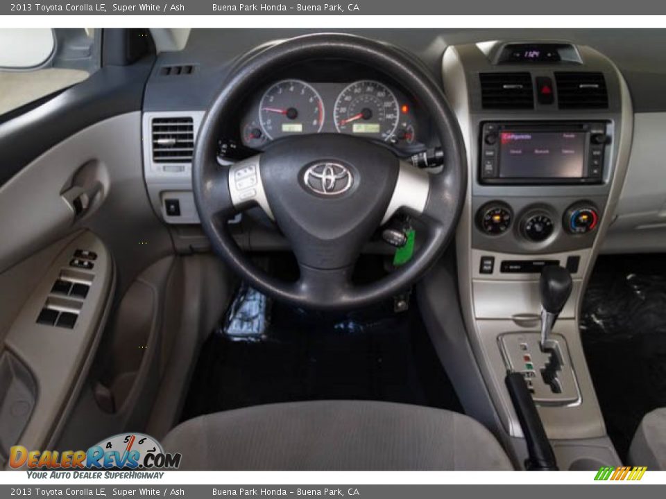 2013 Toyota Corolla LE Super White / Ash Photo #5