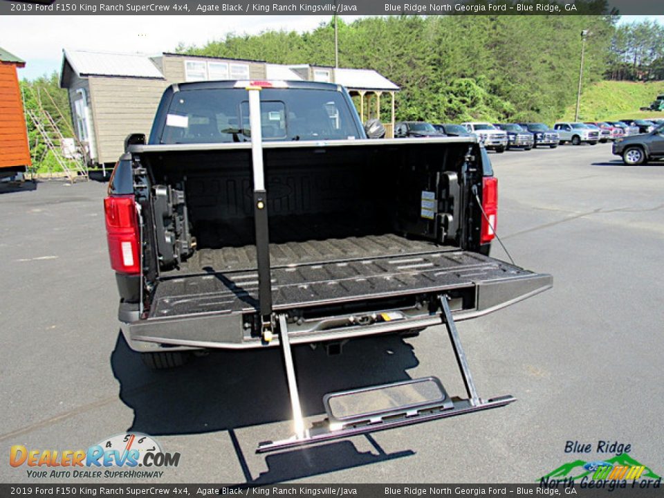 2019 Ford F150 King Ranch SuperCrew 4x4 Agate Black / King Ranch Kingsville/Java Photo #13