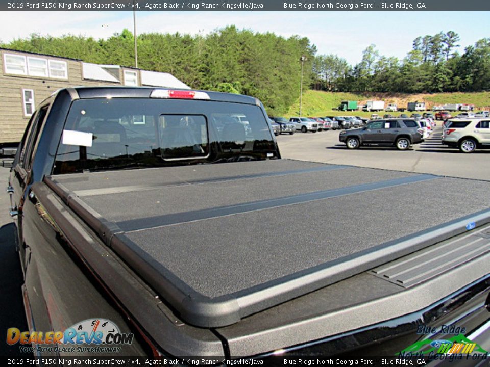 2019 Ford F150 King Ranch SuperCrew 4x4 Agate Black / King Ranch Kingsville/Java Photo #14