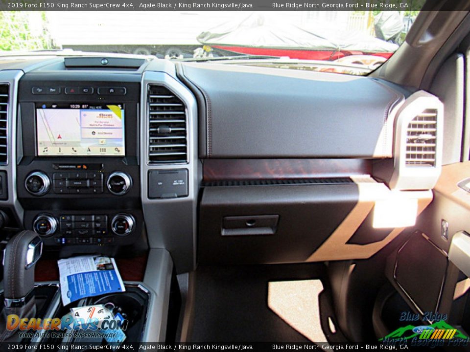 2019 Ford F150 King Ranch SuperCrew 4x4 Agate Black / King Ranch Kingsville/Java Photo #17