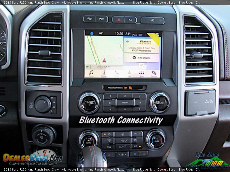 2019 Ford F150 King Ranch SuperCrew 4x4 Agate Black / King Ranch Kingsville/Java Photo #19