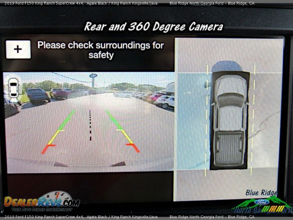 2019 Ford F150 King Ranch SuperCrew 4x4 Agate Black / King Ranch Kingsville/Java Photo #21
