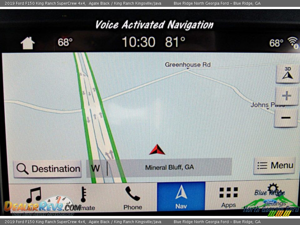 2019 Ford F150 King Ranch SuperCrew 4x4 Agate Black / King Ranch Kingsville/Java Photo #23
