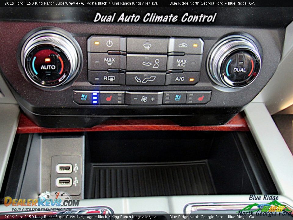 2019 Ford F150 King Ranch SuperCrew 4x4 Agate Black / King Ranch Kingsville/Java Photo #24