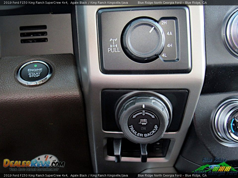 2019 Ford F150 King Ranch SuperCrew 4x4 Agate Black / King Ranch Kingsville/Java Photo #25