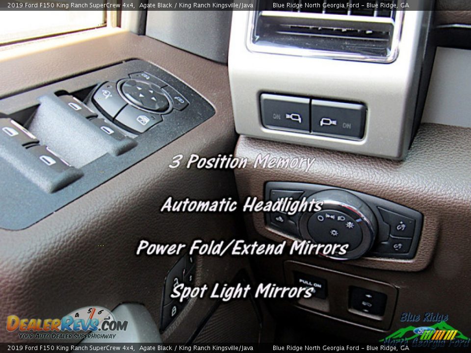 2019 Ford F150 King Ranch SuperCrew 4x4 Agate Black / King Ranch Kingsville/Java Photo #26