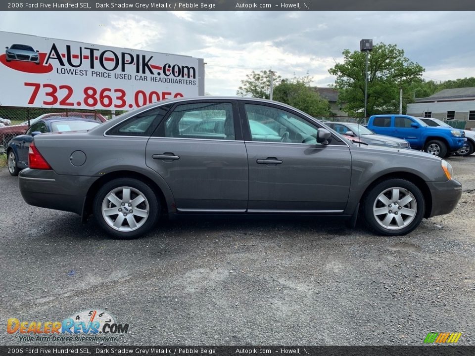 2006 Ford Five Hundred SEL Dark Shadow Grey Metallic / Pebble Beige Photo #2