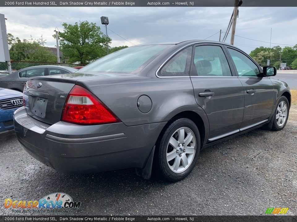 2006 Ford Five Hundred SEL Dark Shadow Grey Metallic / Pebble Beige Photo #3