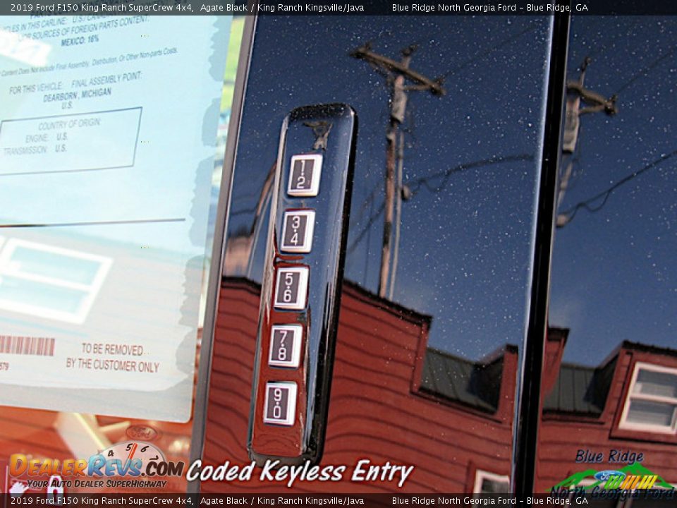 2019 Ford F150 King Ranch SuperCrew 4x4 Agate Black / King Ranch Kingsville/Java Photo #29