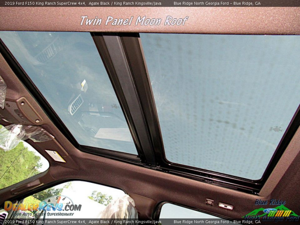 2019 Ford F150 King Ranch SuperCrew 4x4 Agate Black / King Ranch Kingsville/Java Photo #30