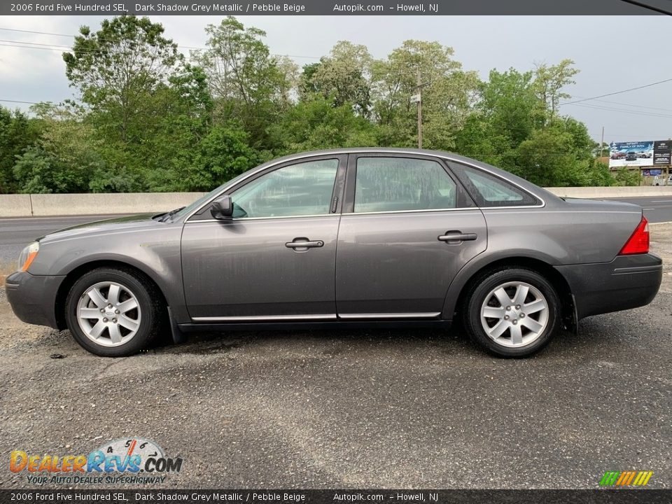 2006 Ford Five Hundred SEL Dark Shadow Grey Metallic / Pebble Beige Photo #6