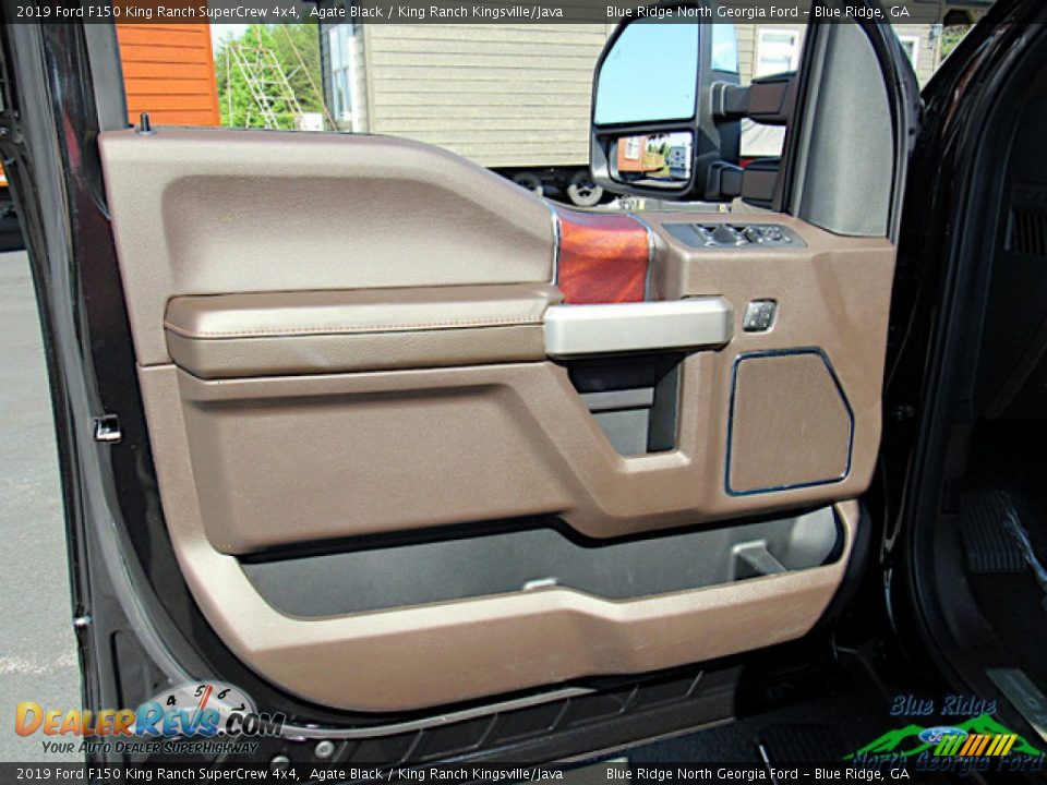 2019 Ford F150 King Ranch SuperCrew 4x4 Agate Black / King Ranch Kingsville/Java Photo #33