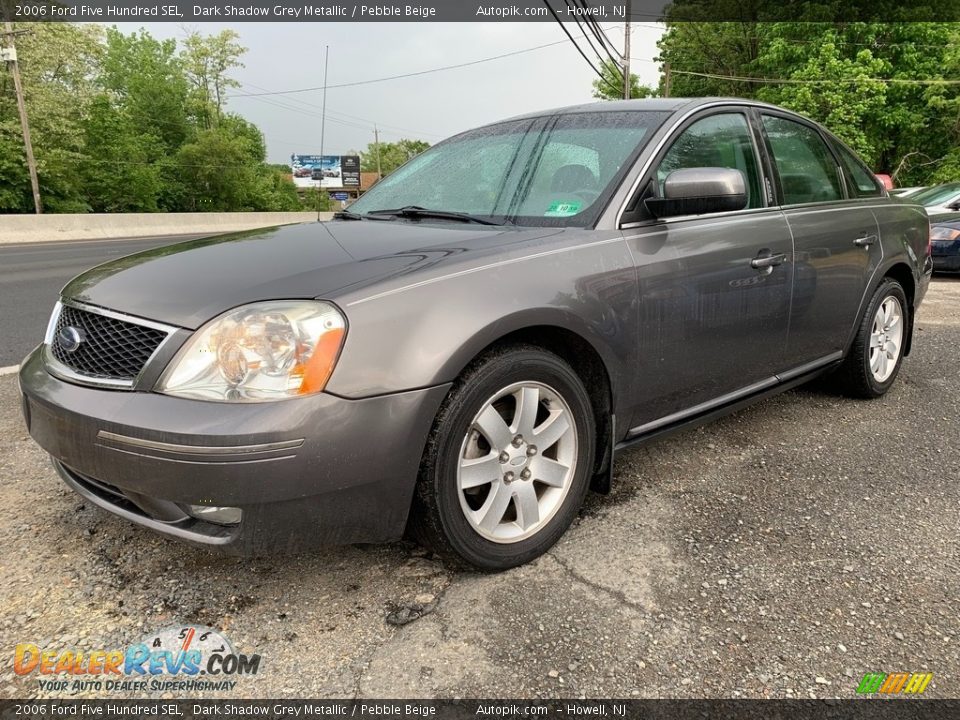 2006 Ford Five Hundred SEL Dark Shadow Grey Metallic / Pebble Beige Photo #7