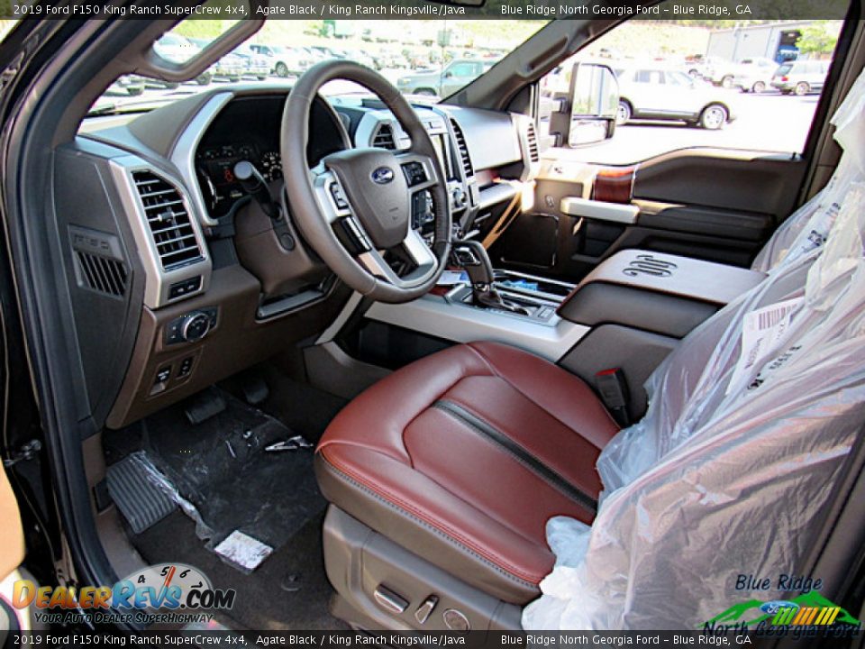 2019 Ford F150 King Ranch SuperCrew 4x4 Agate Black / King Ranch Kingsville/Java Photo #34