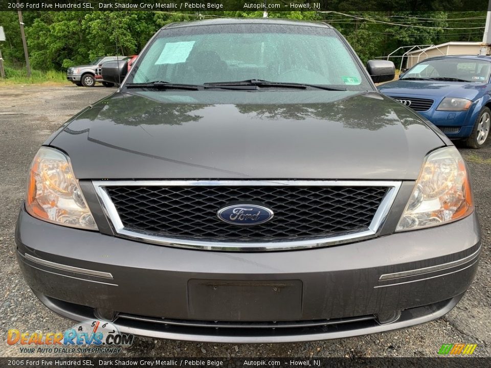 2006 Ford Five Hundred SEL Dark Shadow Grey Metallic / Pebble Beige Photo #8