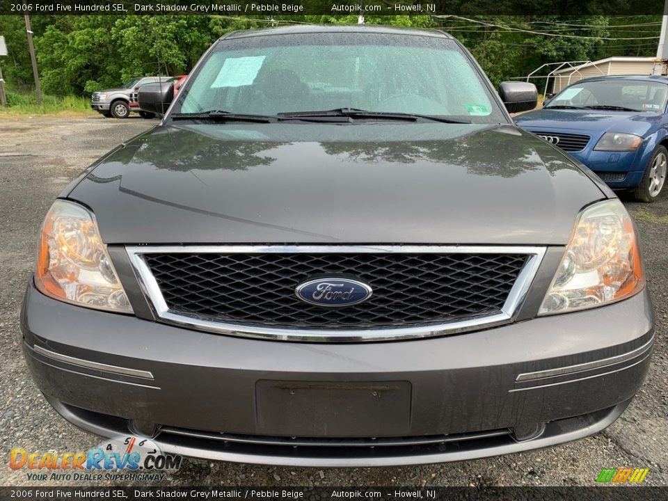 2006 Ford Five Hundred SEL Dark Shadow Grey Metallic / Pebble Beige Photo #8