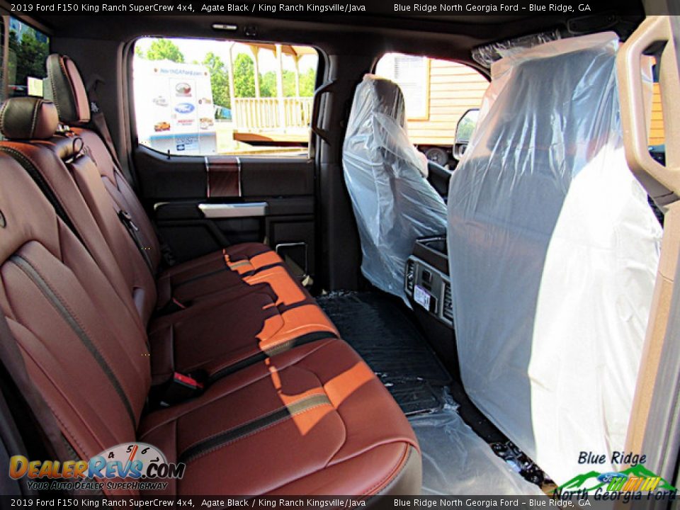 2019 Ford F150 King Ranch SuperCrew 4x4 Agate Black / King Ranch Kingsville/Java Photo #36