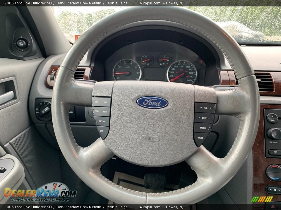 2006 Ford Five Hundred SEL Dark Shadow Grey Metallic / Pebble Beige Photo #17