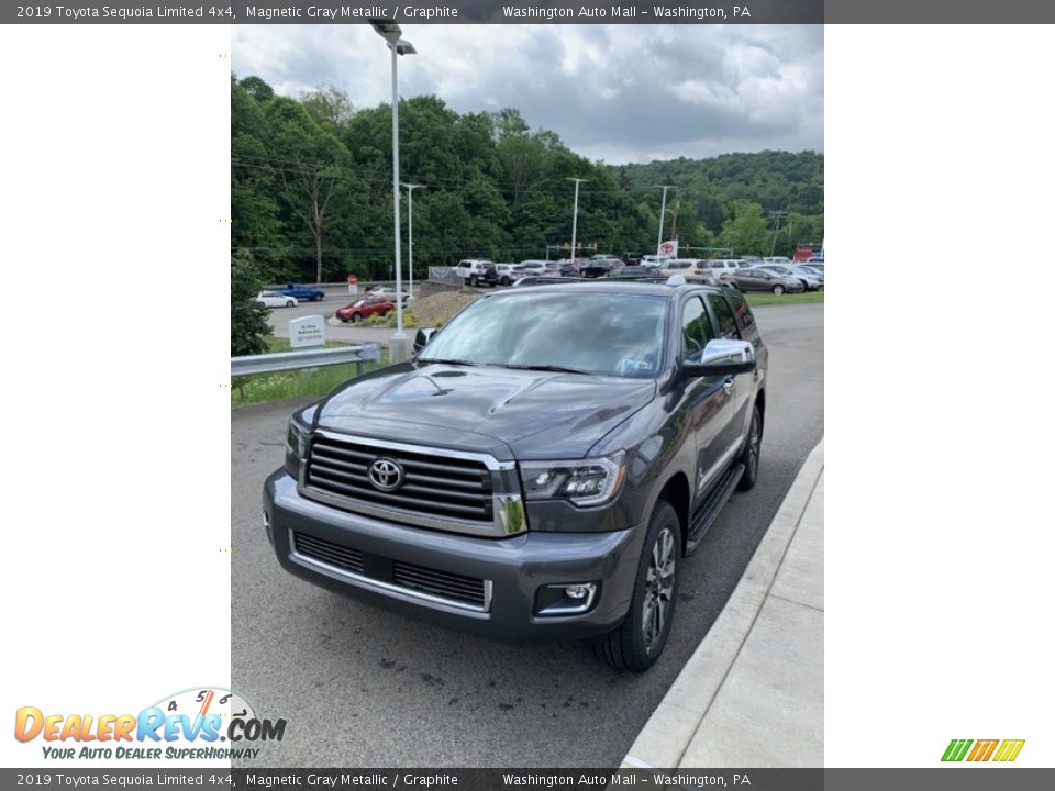 2019 Toyota Sequoia Limited 4x4 Magnetic Gray Metallic / Graphite Photo #3