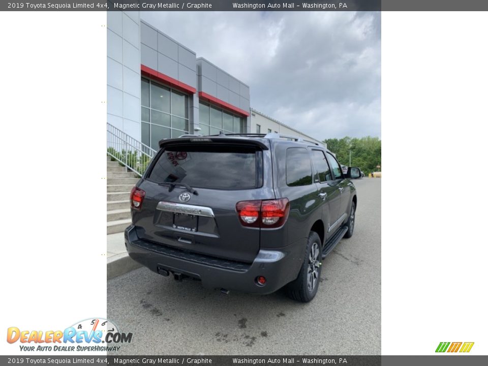 2019 Toyota Sequoia Limited 4x4 Magnetic Gray Metallic / Graphite Photo #6