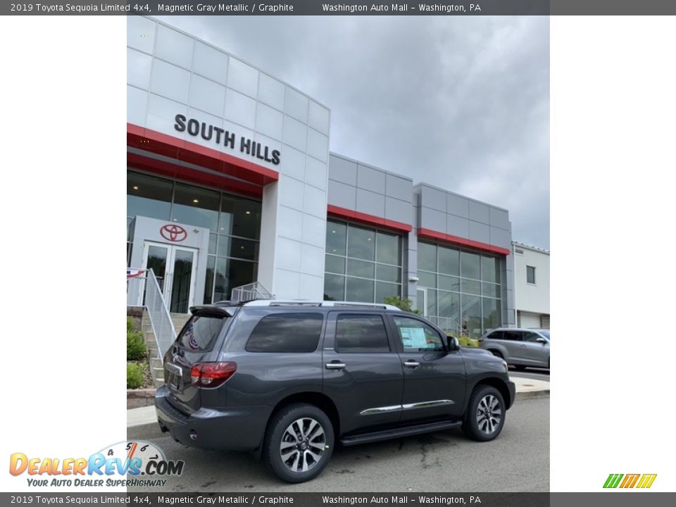 2019 Toyota Sequoia Limited 4x4 Magnetic Gray Metallic / Graphite Photo #7