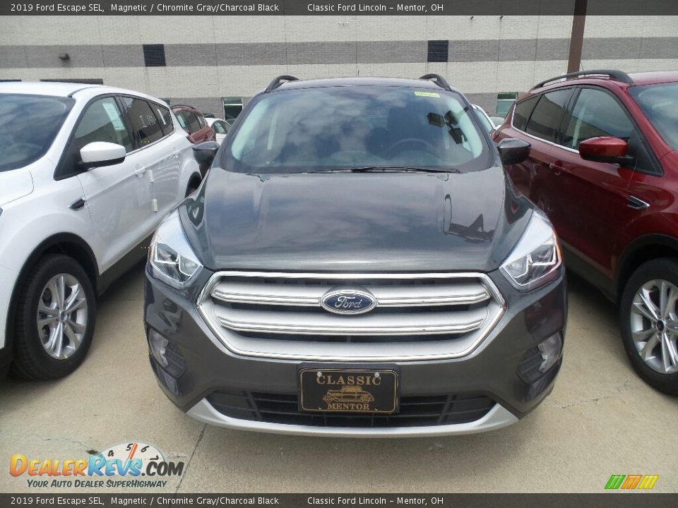 2019 Ford Escape SEL Magnetic / Chromite Gray/Charcoal Black Photo #2