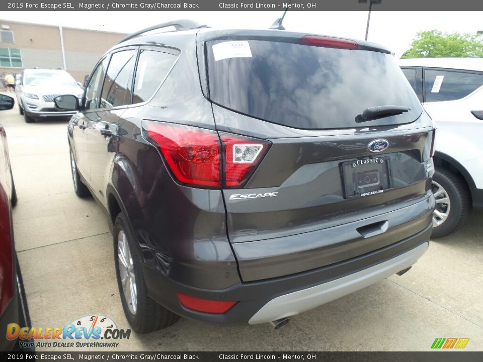 2019 Ford Escape SEL Magnetic / Chromite Gray/Charcoal Black Photo #3