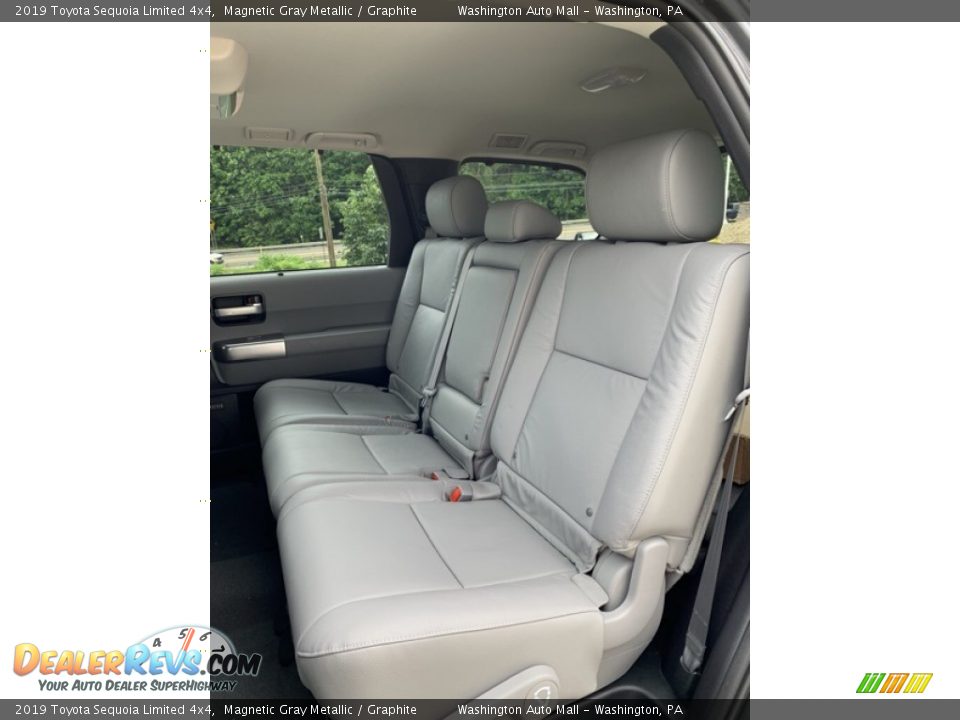 Rear Seat of 2019 Toyota Sequoia Limited 4x4 Photo #18
