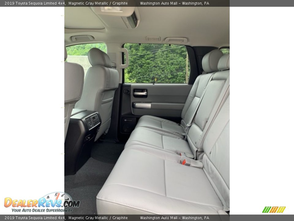 Rear Seat of 2019 Toyota Sequoia Limited 4x4 Photo #19