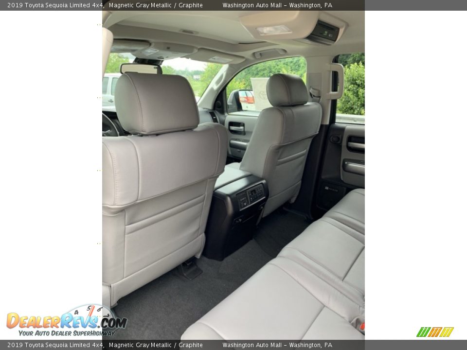 Rear Seat of 2019 Toyota Sequoia Limited 4x4 Photo #20