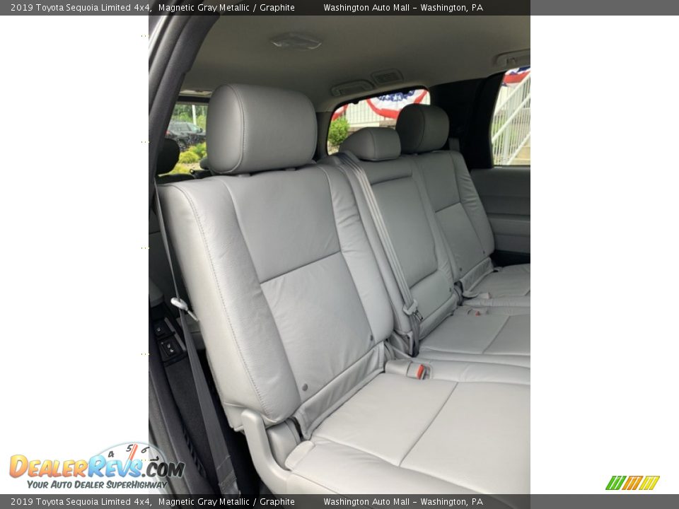 Rear Seat of 2019 Toyota Sequoia Limited 4x4 Photo #29