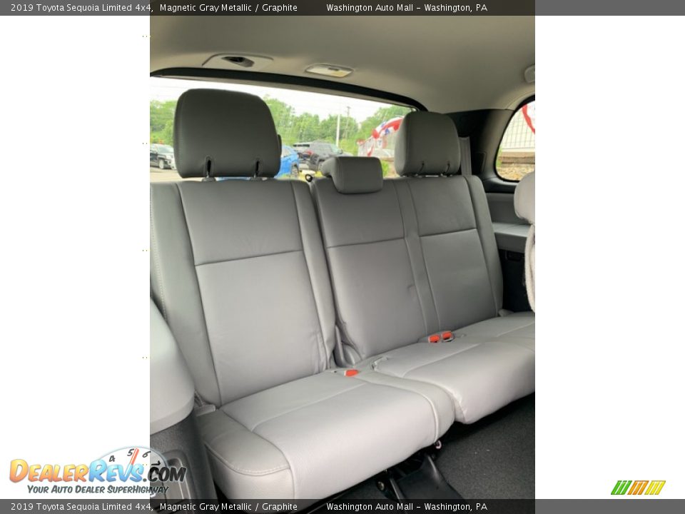 Rear Seat of 2019 Toyota Sequoia Limited 4x4 Photo #30
