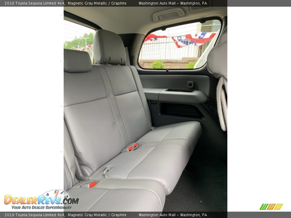 Rear Seat of 2019 Toyota Sequoia Limited 4x4 Photo #31