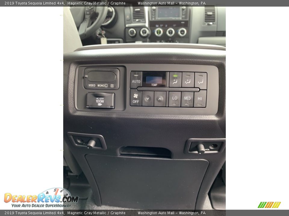 Controls of 2019 Toyota Sequoia Limited 4x4 Photo #35