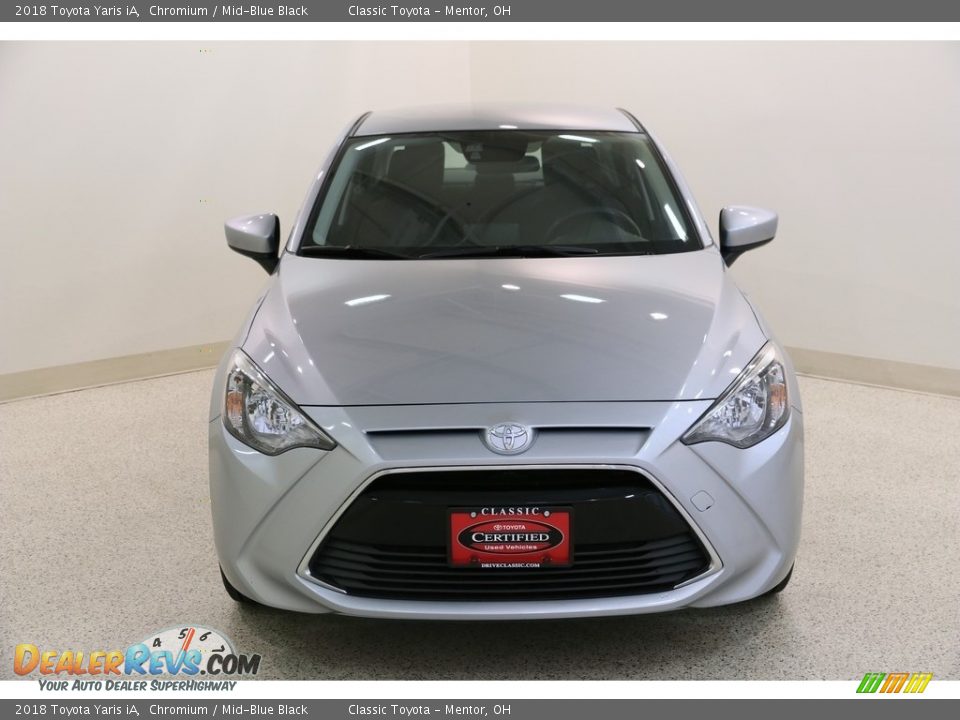 2018 Toyota Yaris iA Chromium / Mid-Blue Black Photo #2