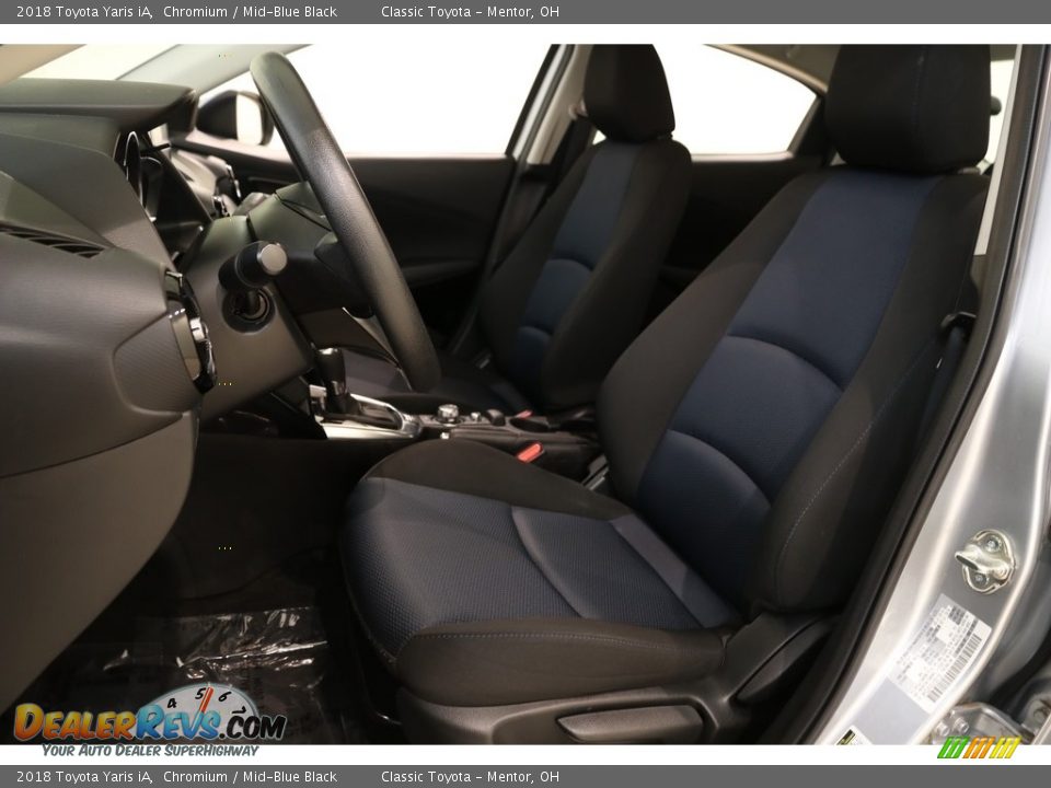 2018 Toyota Yaris iA Chromium / Mid-Blue Black Photo #5