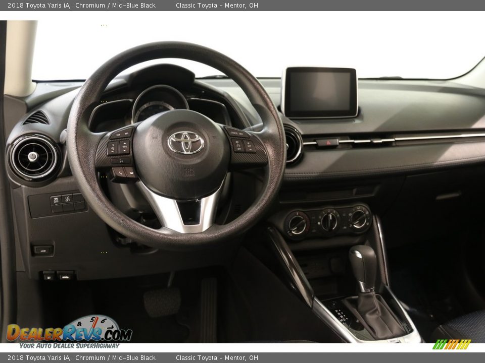 2018 Toyota Yaris iA Chromium / Mid-Blue Black Photo #6