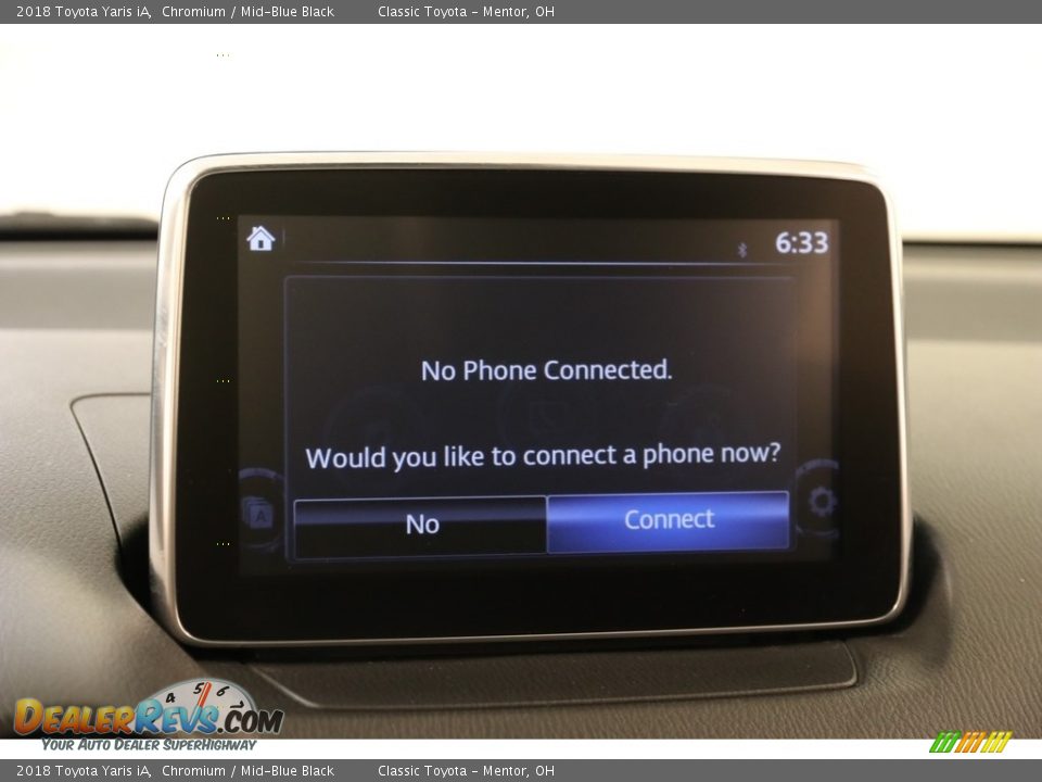 2018 Toyota Yaris iA Chromium / Mid-Blue Black Photo #11